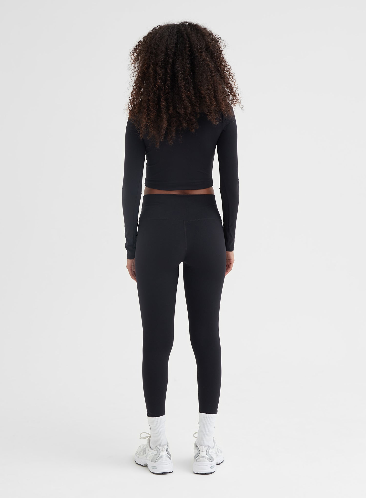 Black Fourth Long Sleeve Top